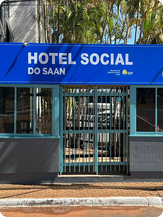 Modern apartment complex aerial view